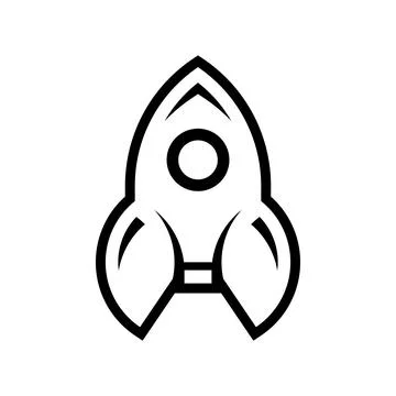 Rocket logo Stock Illustration