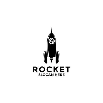 Rocket logo vector design icon template Stock Illustration