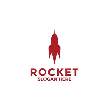 Rocket logo vector design icon template Stock Illustration