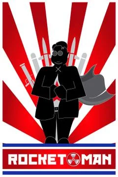 Rocket Man Stock Illustration