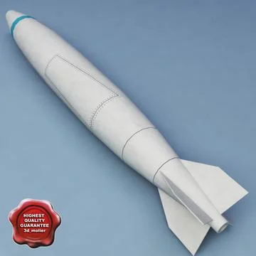 Rocket Mark 84 bomb 3D Model