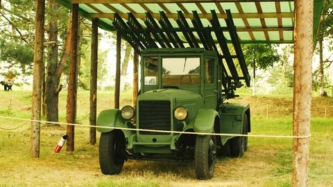 Rocket mortar 2 Video stock 96333256