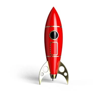 Rocket old Stock Illustration