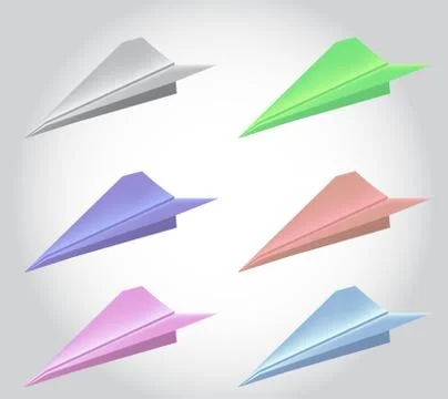 This is a rocket paper colorfull. vector for eps10. Stock Illustration