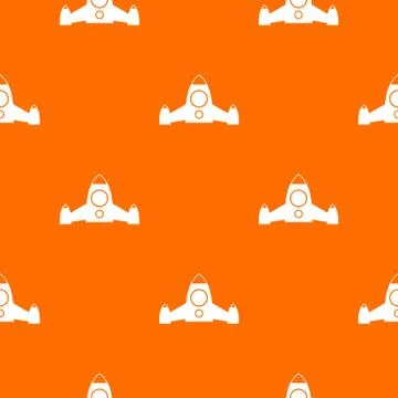 Rocket pattern seamless Stock Illustration