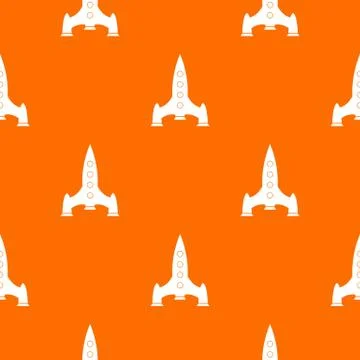 Rocket pattern seamless Stock Illustration