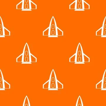 Rocket pattern seamless Stock Illustration