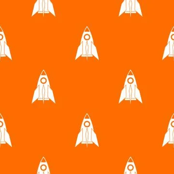 Rocket pattern seamless Stock Illustration