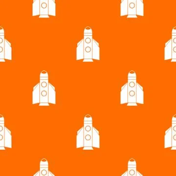 Rocket pattern seamless Stock Illustration