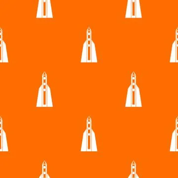 Rocket pattern seamless Stock Illustration