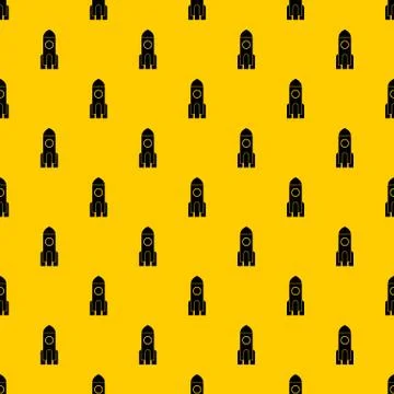 Rocket pattern vector Stock Illustration