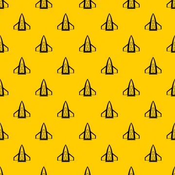 Rocket pattern vector Stock Illustration