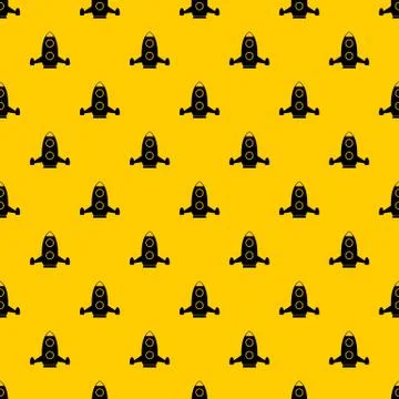 Rocket pattern vector Stock Illustration