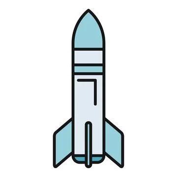 Rocket preparing for space exploration and science launch 스톡 일러스트
