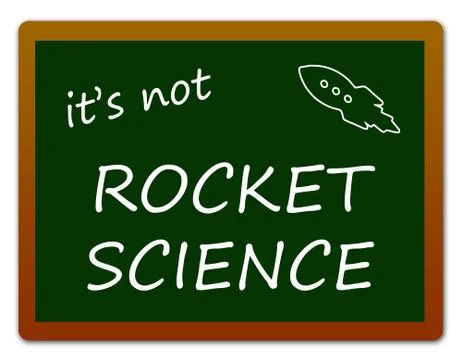 Rocket science Stock Illustration