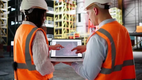 Rocket Scientists Analyzing Fuel Efficiency Stock Footage 310804569