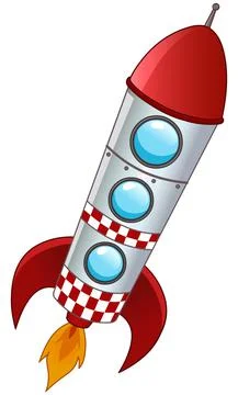 Rocket ship Stock Illustration