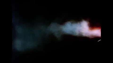 Rocket Ship Window Stock Footage 345114499