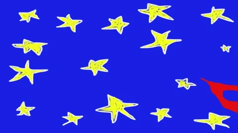 Rocket in space Stock Footage 3981145