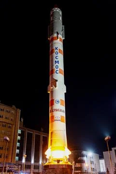 Rocket space war Stock Photos