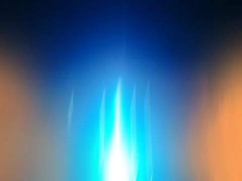 Rocket starts into space blurry effect defocused background...Colorful spacec 스톡 사진