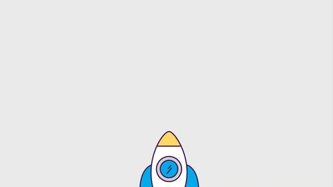 Rocket startup launching success Stock Footage 90284974
