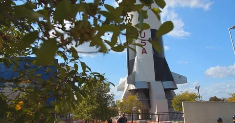 Rocket at the U.S. Space &amp; Rocket Center &amp; Museum, Alabama Vidéo 119026507