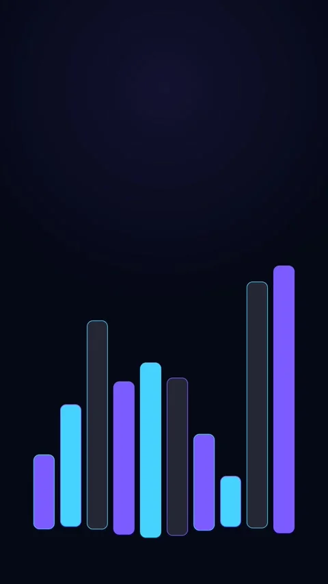 Rocket Vertical Launch Vertical Motion Graphic Animation Stock Footage 345152958