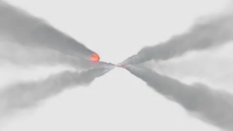 Rocket Volley On Alpha Video stock 168577459