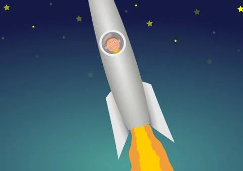 Rocketboy Stock Illustration