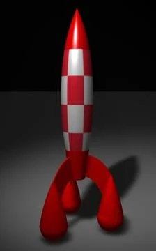Rocket.c4d.zip 3D Model