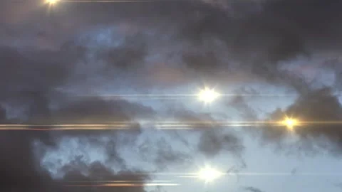 Rockets flying in the sky, the work of the iron dome, the rocket attack on Israe Stock Footage 252491471