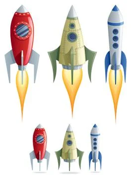 Rockets Stock Illustration