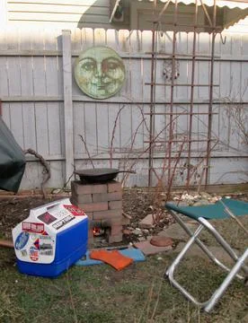 RocketStove Foto stock