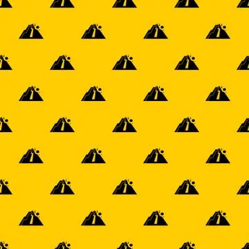 Rockfall pattern Stock Illustration