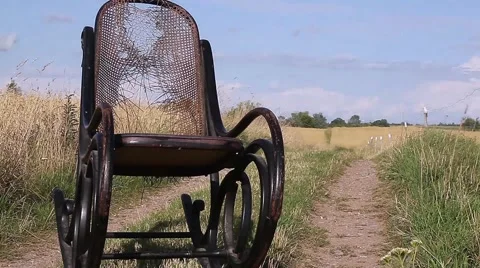 Rocking chair Vídeo Stock 54656962