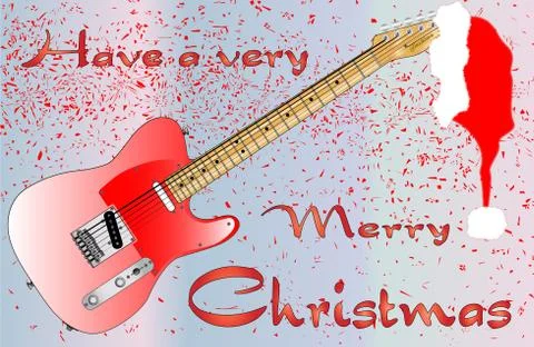 Rocking christmas 库存插图