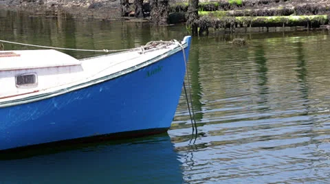 Rockport, MA Harbor Stock Footage 25821144
