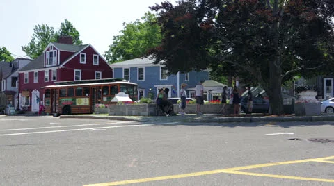 Rockport, MA Harbor Stock Footage 25822329