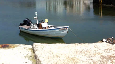 Rockport, MA Harbor Stock Footage 25844468