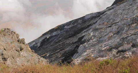 Rocks and grass Stock Footage 144690560