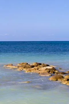Rocks and ocean Stock Photos