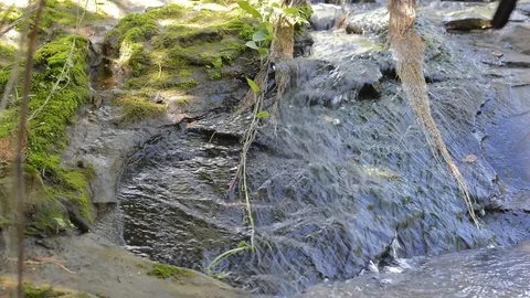 Rocks and river Stock Footage 99117743