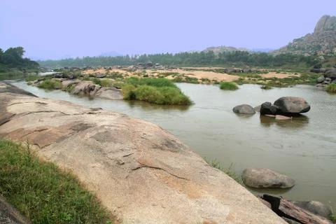 Rocks and River Stock Photos