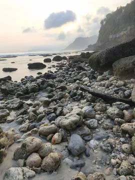 Rocks and sea Stock Photos