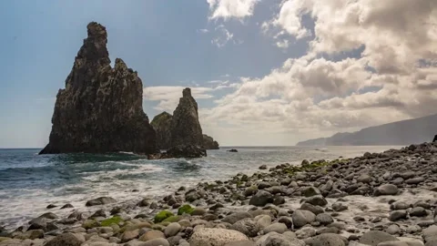 Rocks and sea Timelapse 動画素材 197441670