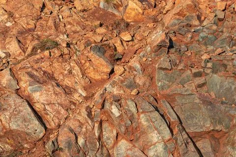 Rocks and stones pattern as background Stock Photos