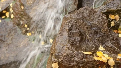 Rocks and water Stock Footage 81182660