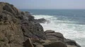 Rocks and waves in the Atlantic ocean, Porto 4k or 4k+ Resolution