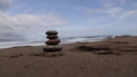 Rocks and waves Stock Footage 195451721
